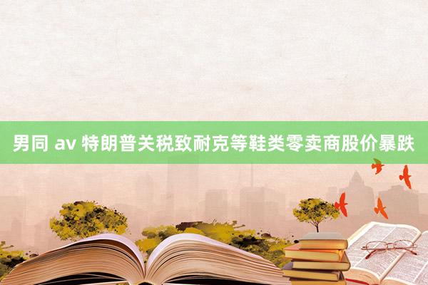 男同 av 特朗普关税致耐克等鞋类零卖商股价暴跌