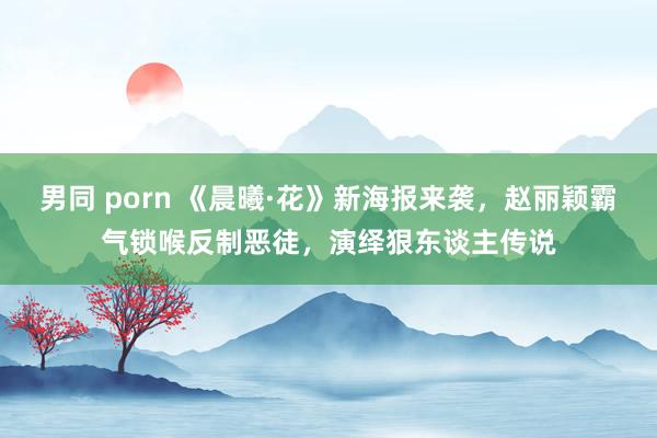 男同 porn 《晨曦·花》新海报来袭，赵丽颖霸气锁喉反制恶徒，演绎狠东谈主传说